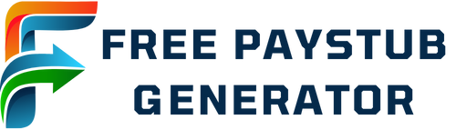 free paystub generator logo